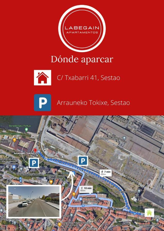 Apartamento Labegain 6 Сестао Экстерьер фото